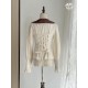 Miss Point German Bookshelf Long Sleeve Blouse(Reservation/Full Payment Without Shipping)